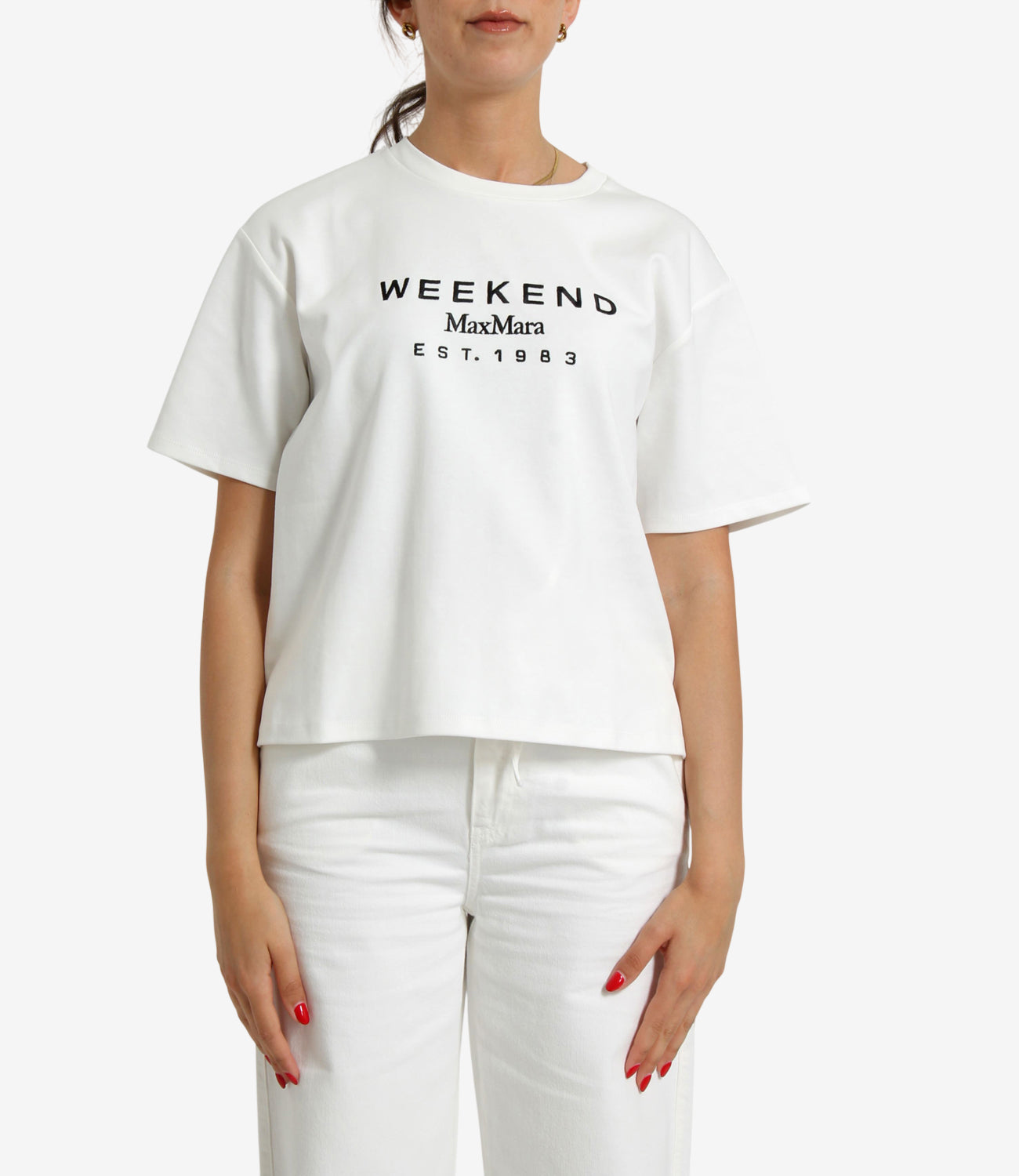 Max Mara Weekend | T-Shirt Sabato Bianco