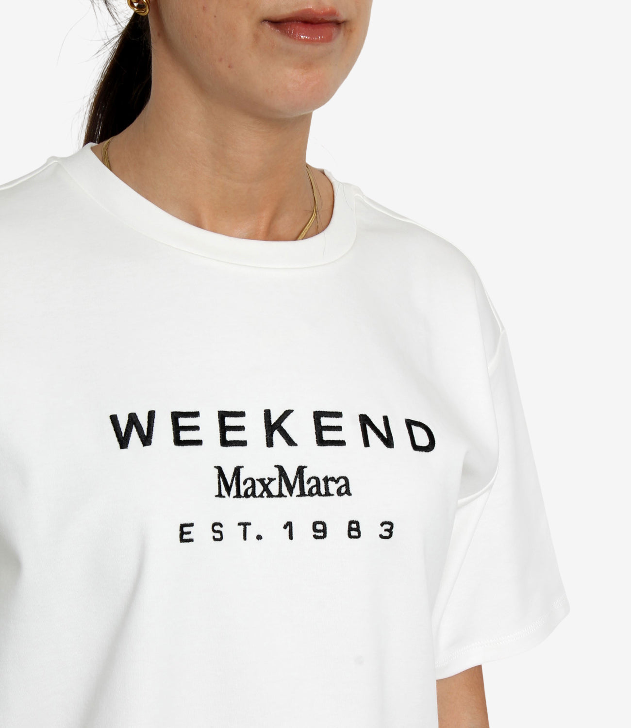 Max Mara Weekend | T-Shirt Sabato Bianco
