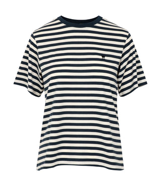 Max Mara Weekend | T-Shirt Wkdvenaco Ecru e Blu