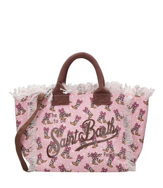 MC2 Saint Barth | Borsa a Mano Colette Small Rosa e Marrone