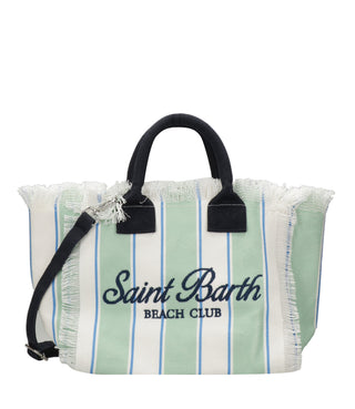 MC2 Saint Barth | Borsa a Mano Colette Small Bianco e Menta
