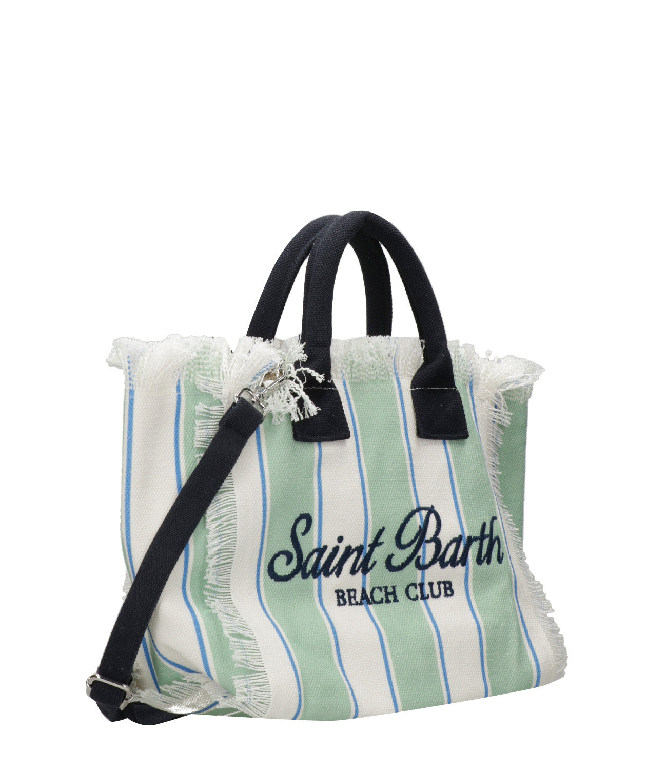 MC2 Saint Barth | Borsa a Mano Colette Small Bianco e Menta