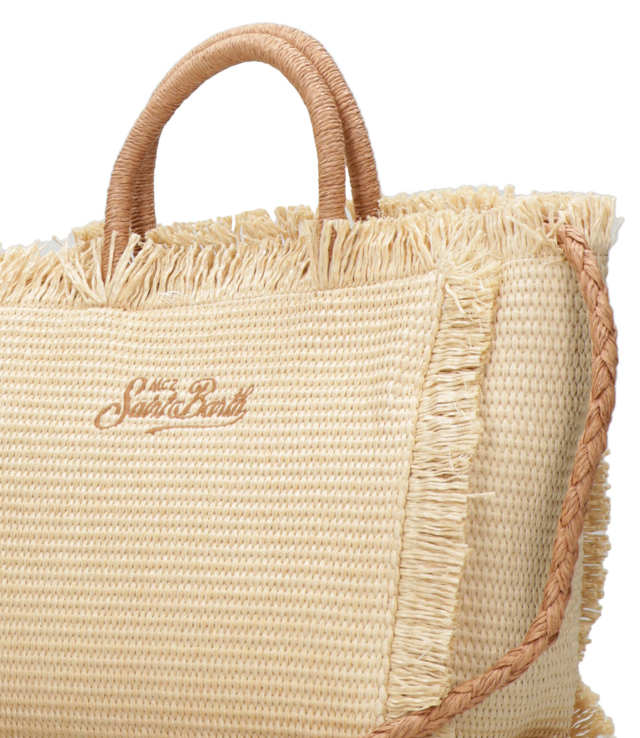 MC2 Saint Barth | Borsa a Mano Colette With Strap Naturale Cuoio