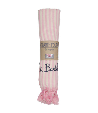 MC2 Saint Barth | Telo Foutas Rosa Naturale