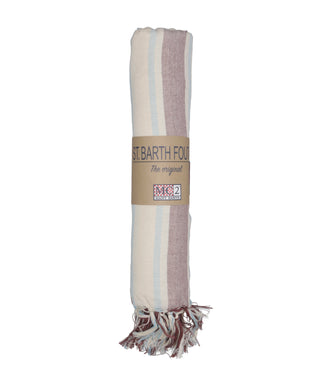 MC2 Saint Barth | Telo Foutas Bordeaux Panna