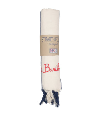 MC2 Saint Barth | Telo Foutas Blu Naturale