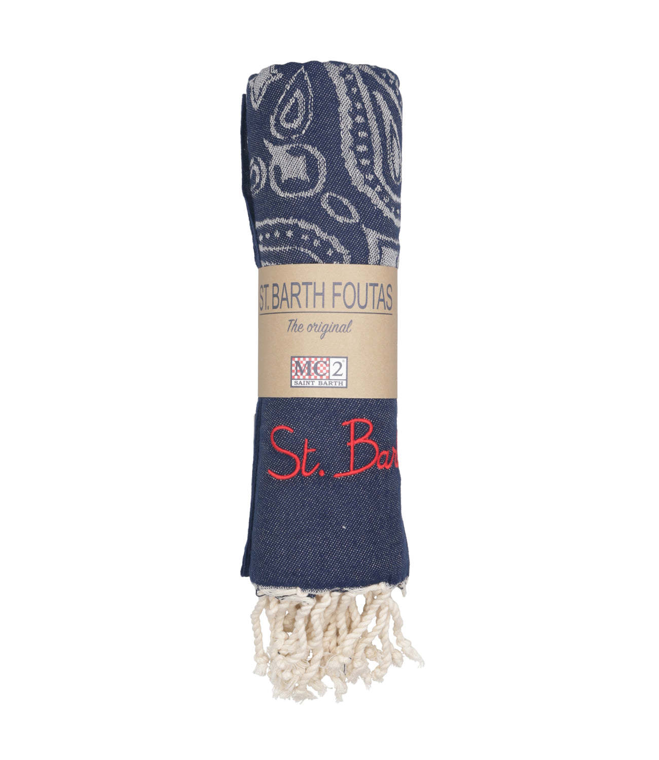 MC2 Saint Barth | Telo Foutas Blu navy