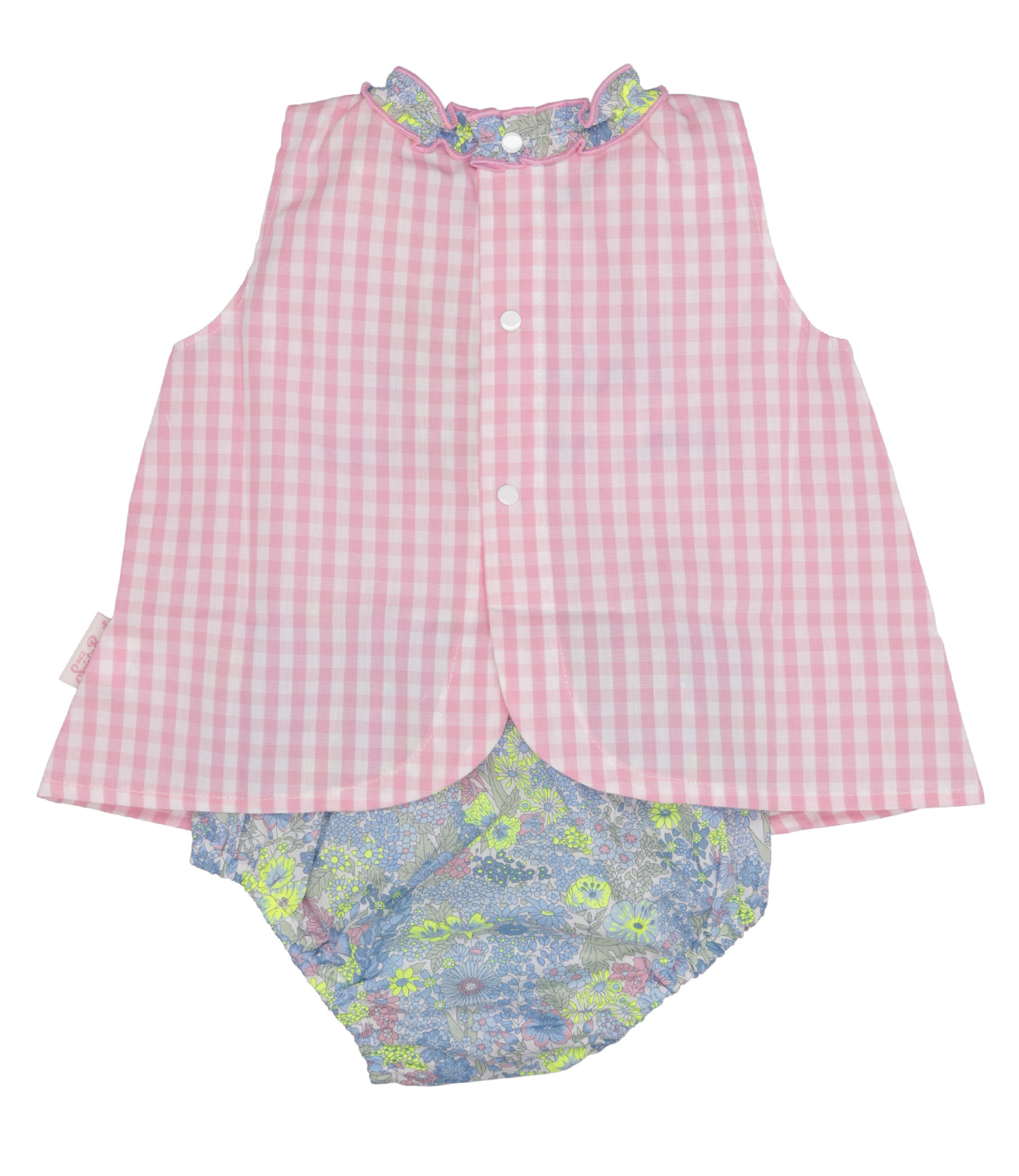 MC2 Saint Barth Kids | Set Abito e Culotte Rosa Lilla