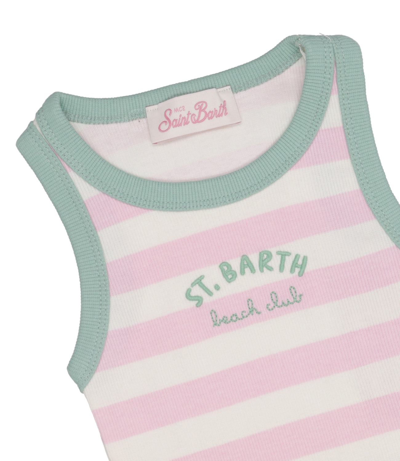MC2 Saint Barth Kids | Top Verde Rosa