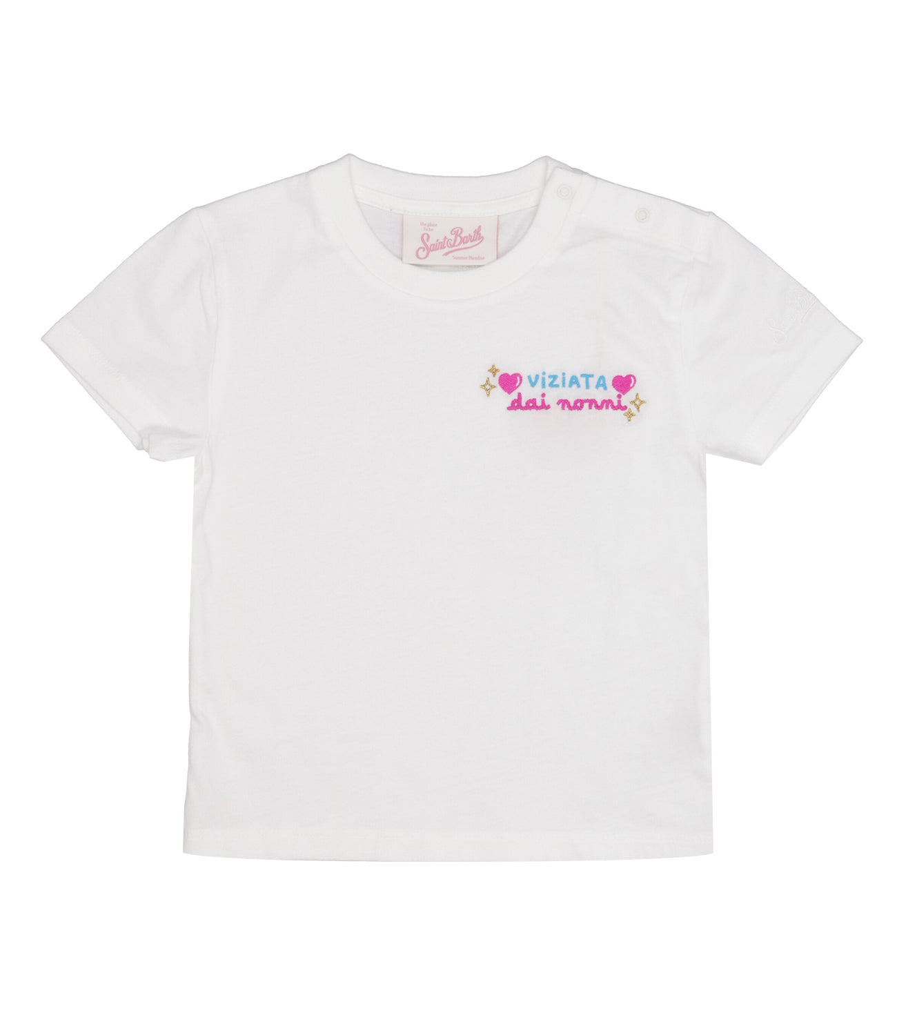 MC2 Saint Barth Kids | T-Shirt Elly Bianco