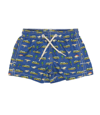 MC2 Saint Barth Kids | Costume Boxer Jean Lighting Blu