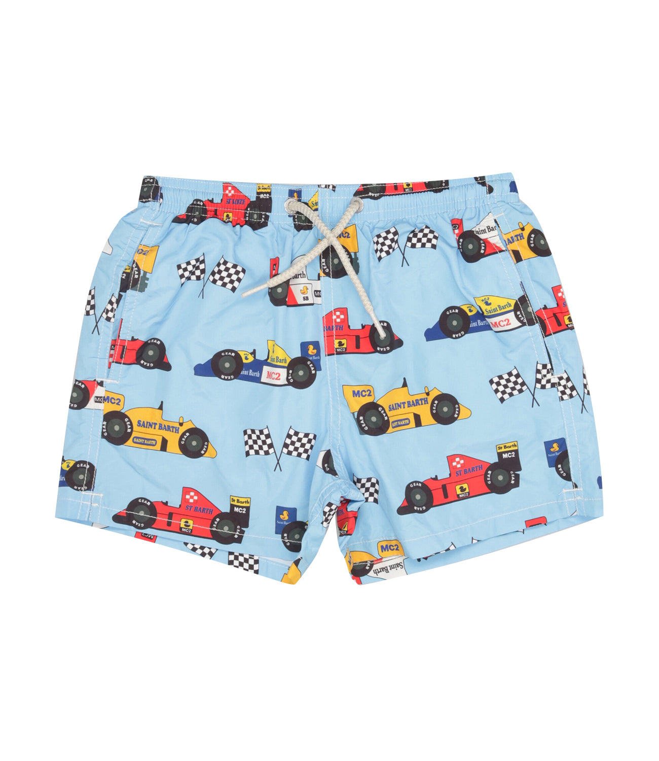 MC2 Saint Barth Kids | Costume Boxer Jean Lighting Celeste
