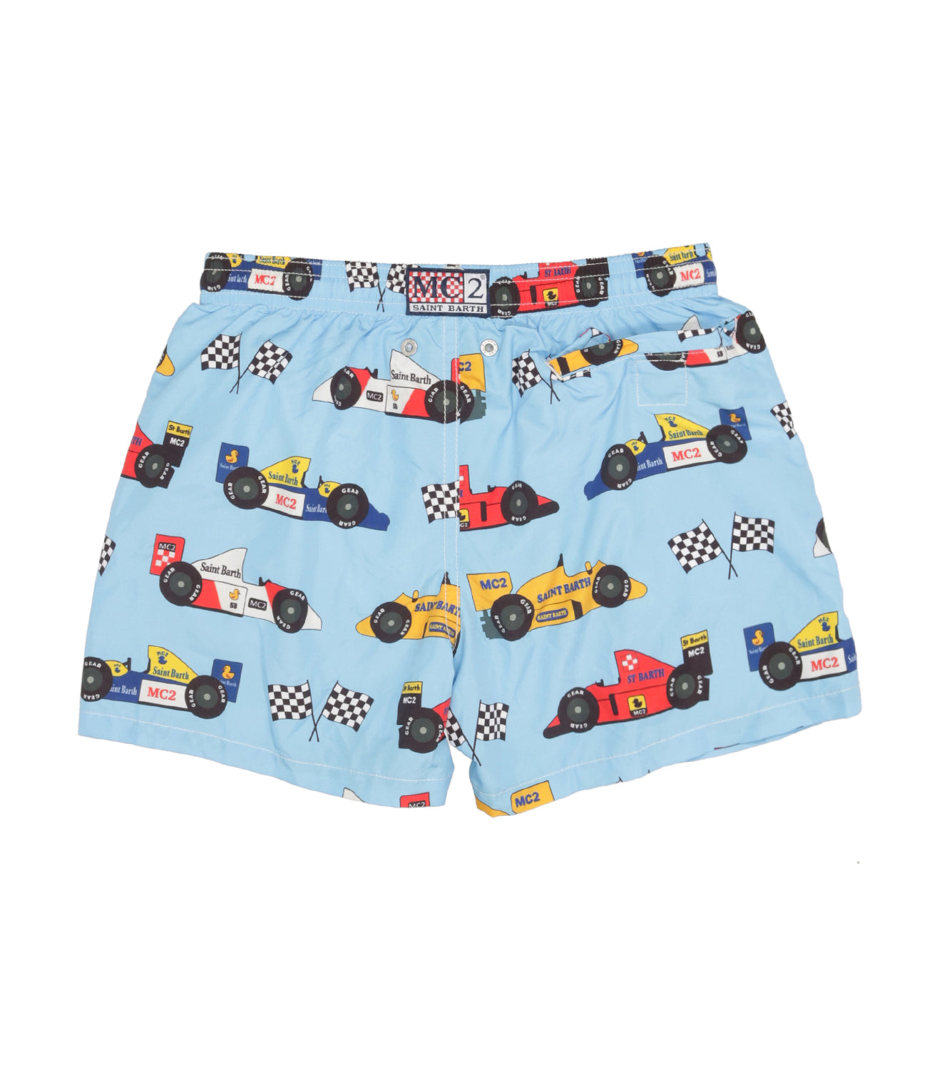 MC2 Saint Barth Kids | Costume Boxer Jean Lighting Celeste