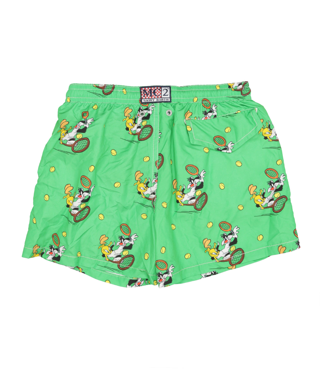 MC2 Saint Barth Kids | Costume Boxer Jean Lighting Verde