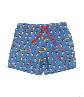 MC2 Saint Barth Kids | Costume Boxer Jean Lighting Azzurro