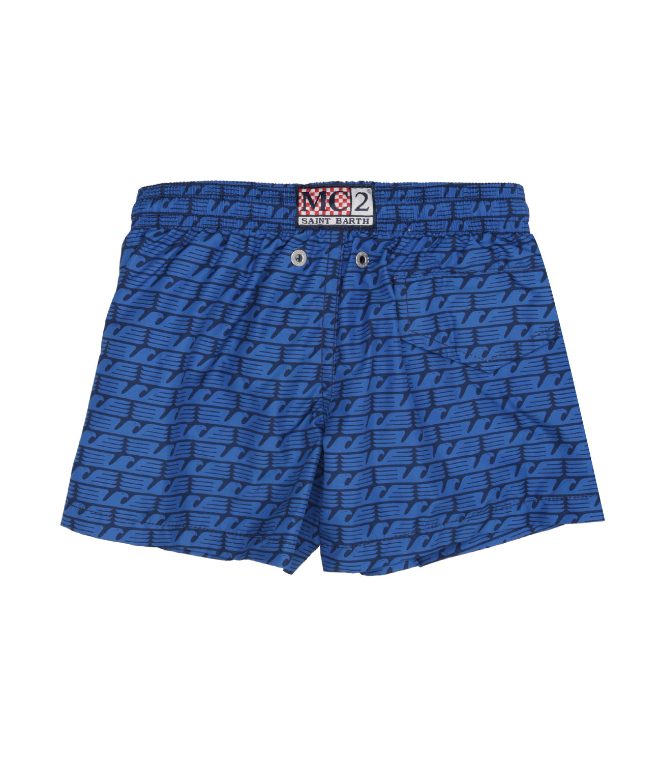 MC2 Saint Barth Kids | Costume Boxer Jean Lighting Bluette