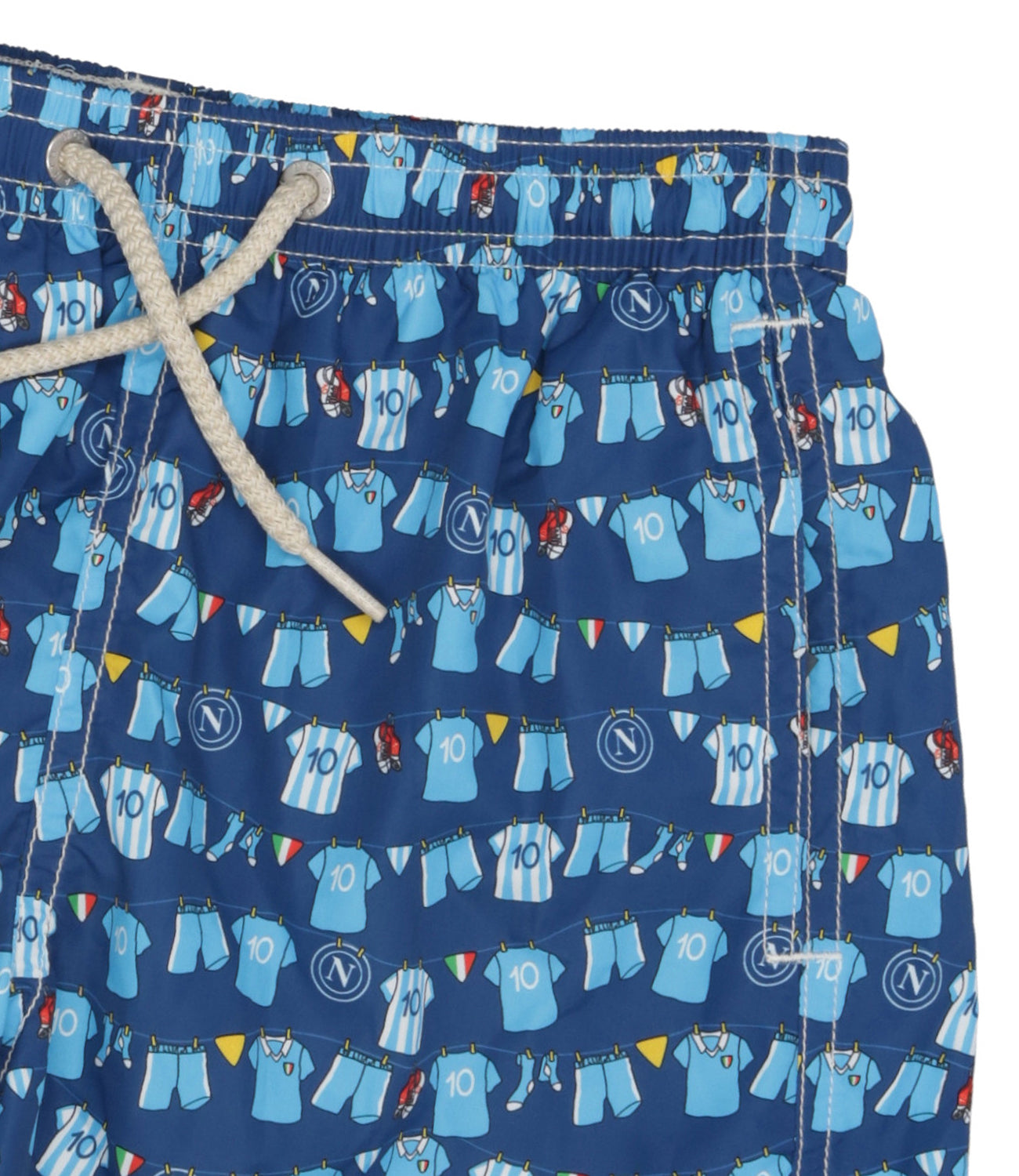MC2 Saint Barth Kids | Costume Boxer Jean Lighting Blu Azzurro
