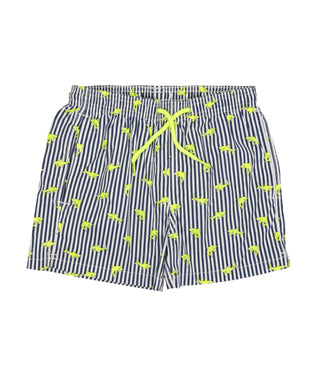 MC2 Saint Barth Kids | Costume Boxer Blu Giallo
