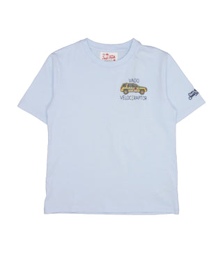 MC2 Saint Barth Kids | T-Shirt Portofino Jr Celeste