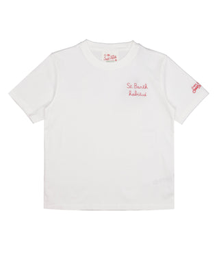 MC2 Saint Barth Kids | T-Shirt Portofino Jr Blu navy