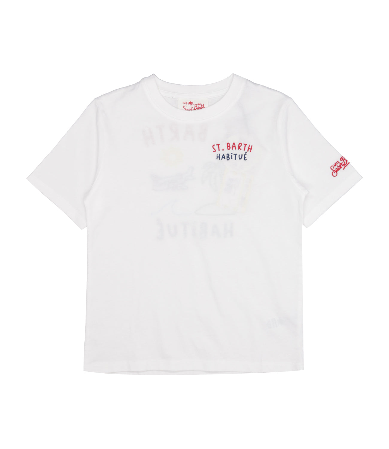 MC2 Saint Barth Kids | T-Shirt Bianco