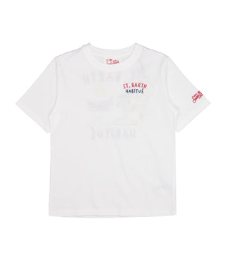 MC2 Saint Barth Kids | T-Shirt Bianco