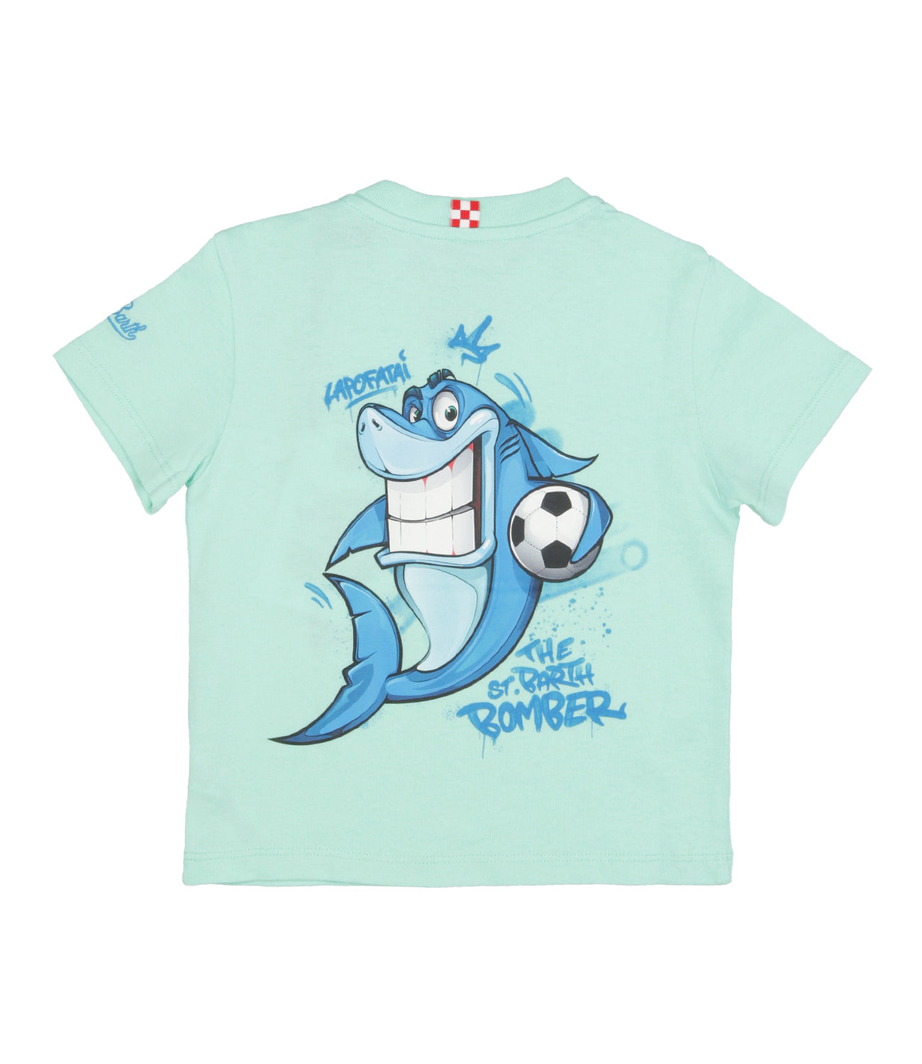 MC2 Saint Barth Kids | T-Shirt Verde acqua