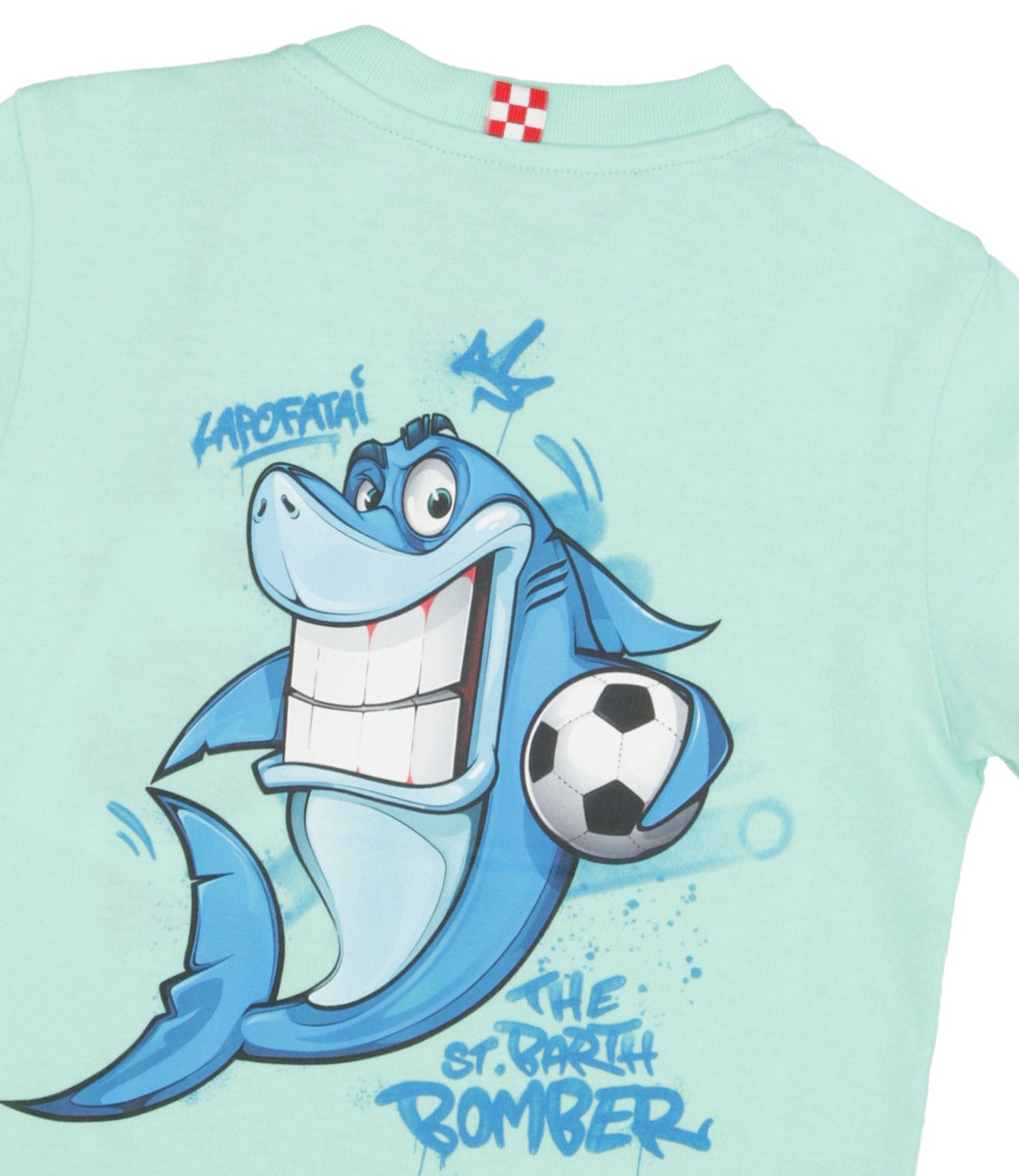 MC2 Saint Barth Kids | T-Shirt Verde acqua