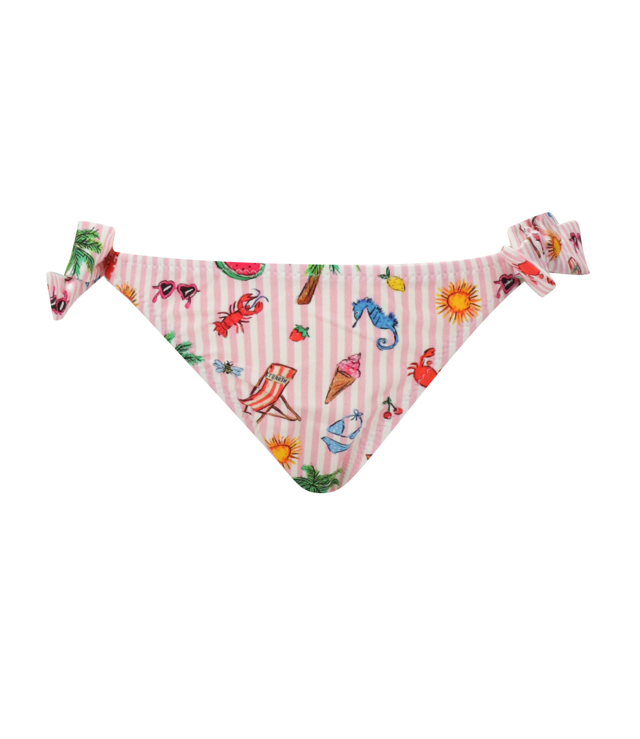 MC2 Saint Barth Kids | Costume Slip Rosa Bianco