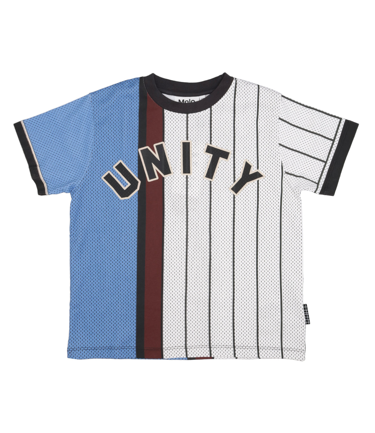 Molo | T-Shirt Rodney Azzurro Bianco Nero