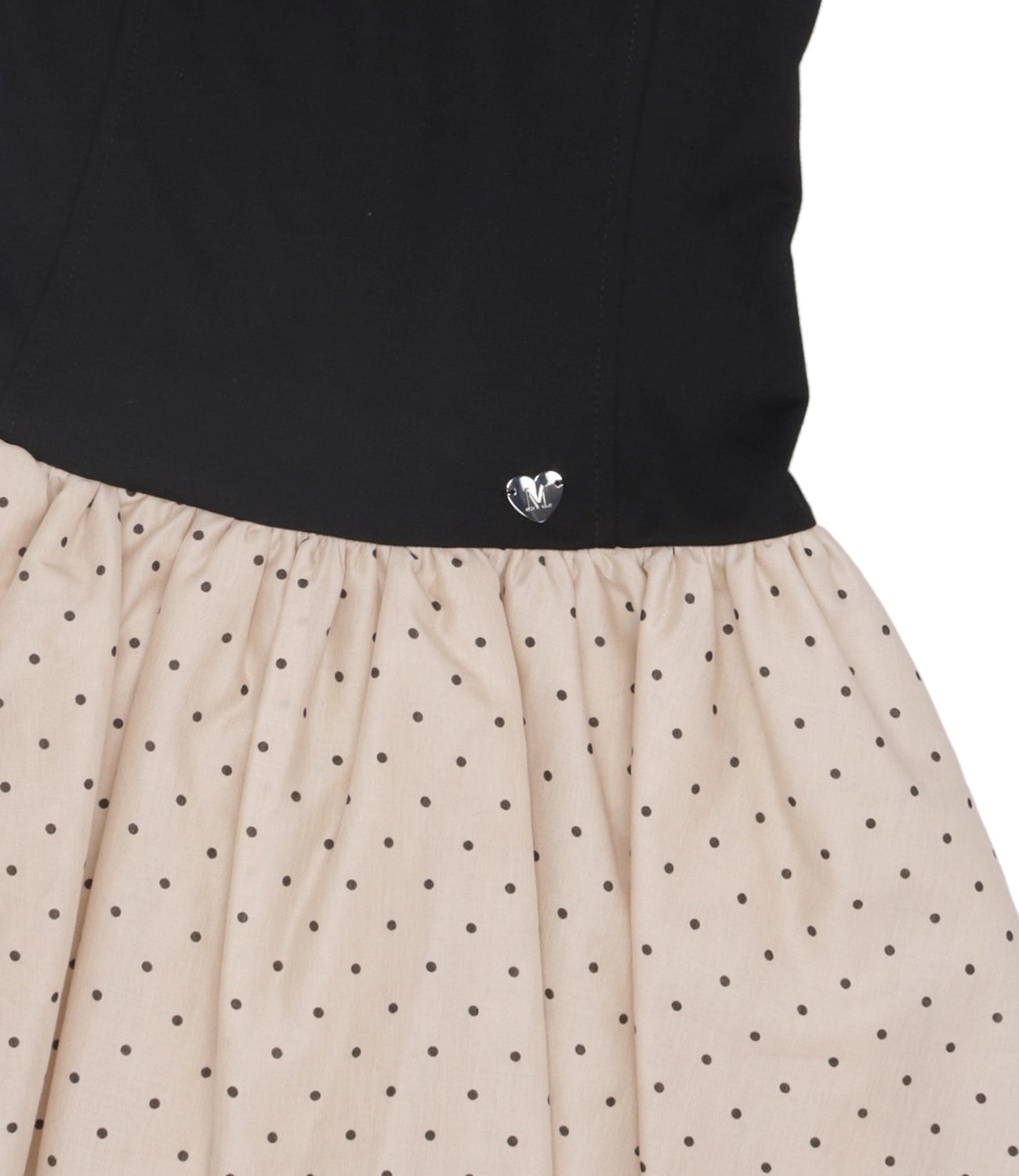 Monnalisa | Abito Nero Beige