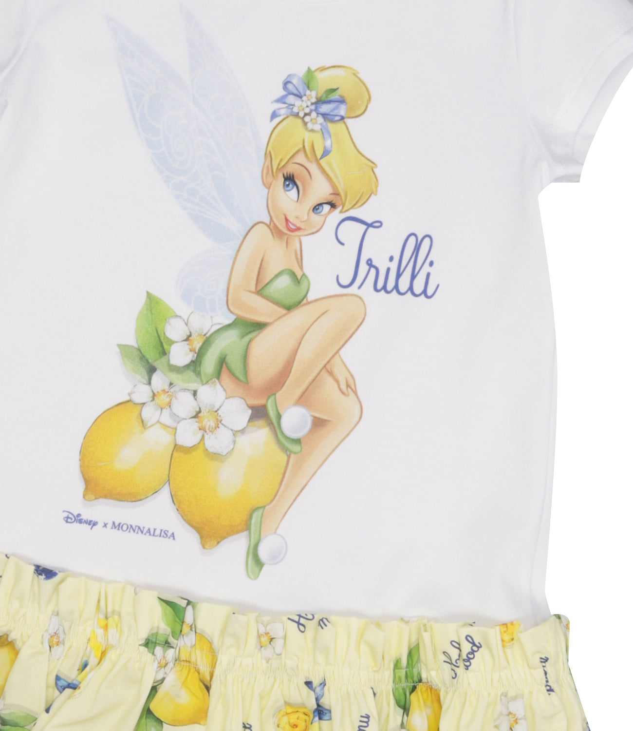Monnalisa | Abito Bianco Giallo