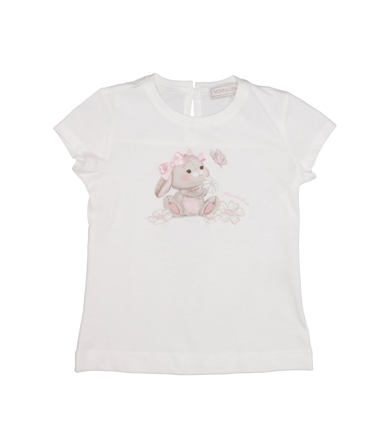 Monnalisa | T-Shirt Panna
