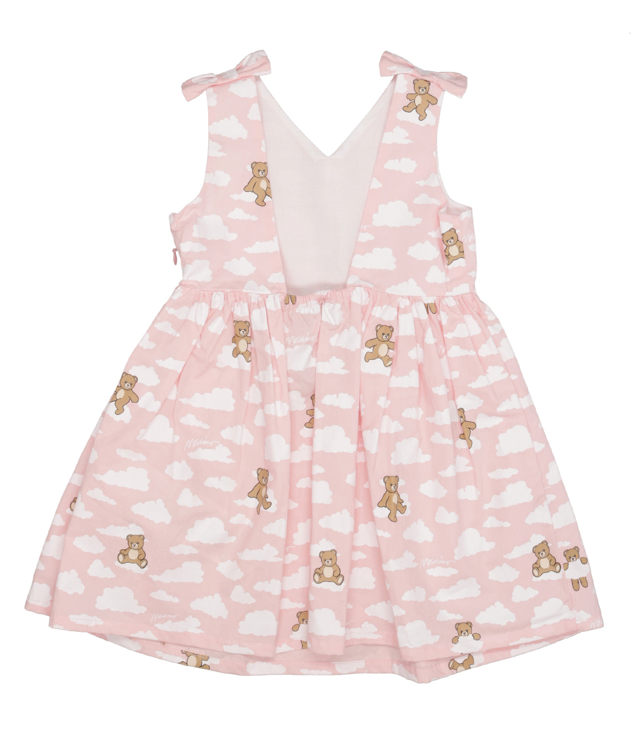 Moschino Baby | Abito Rosa Bianco