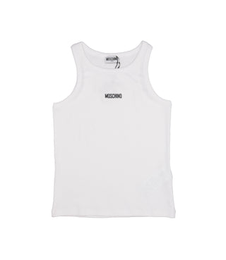 Moschino Kids | Canotta Bianco Ottico