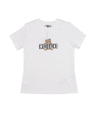 Moschino Kids | T-Shirt Bianco Ottico