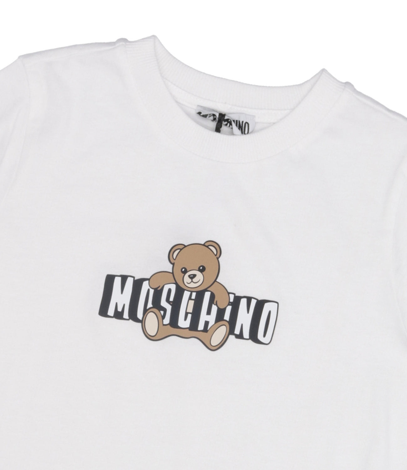Moschino Kids | T-Shirt Bianco Ottico