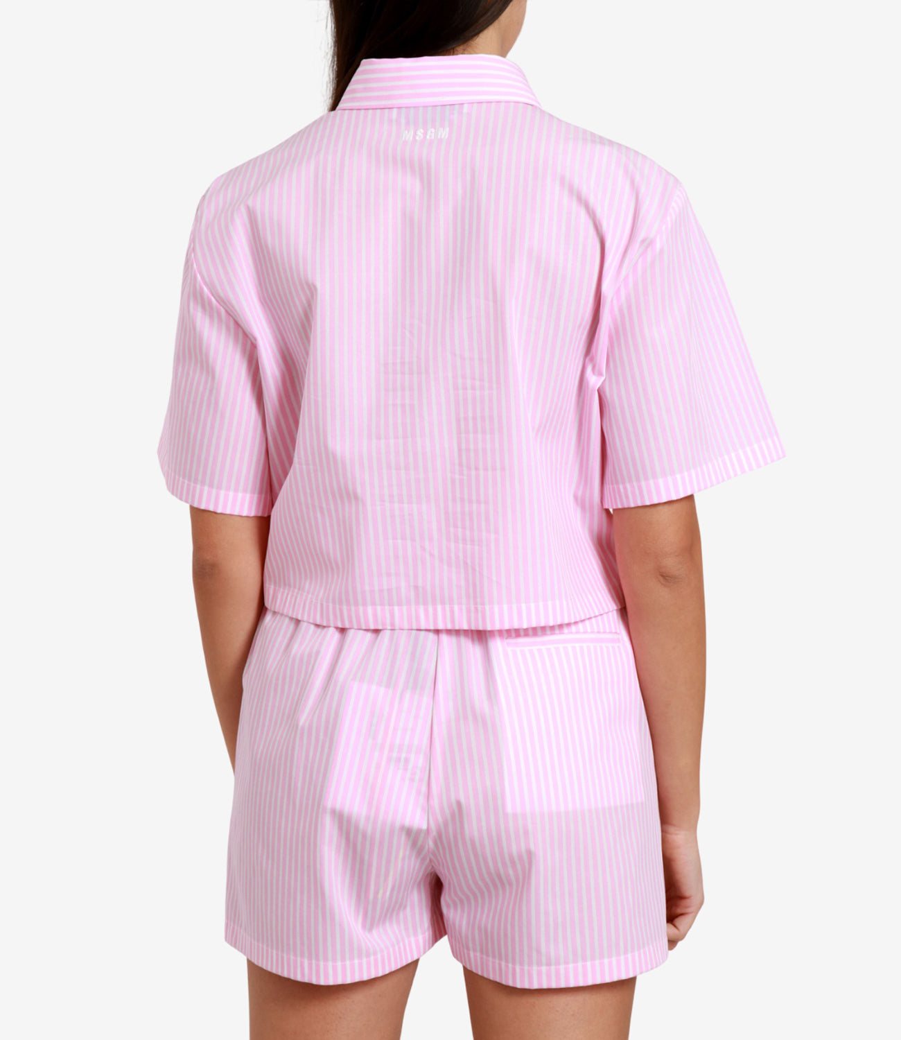 MSGM | Camicia Rosa e Bianco