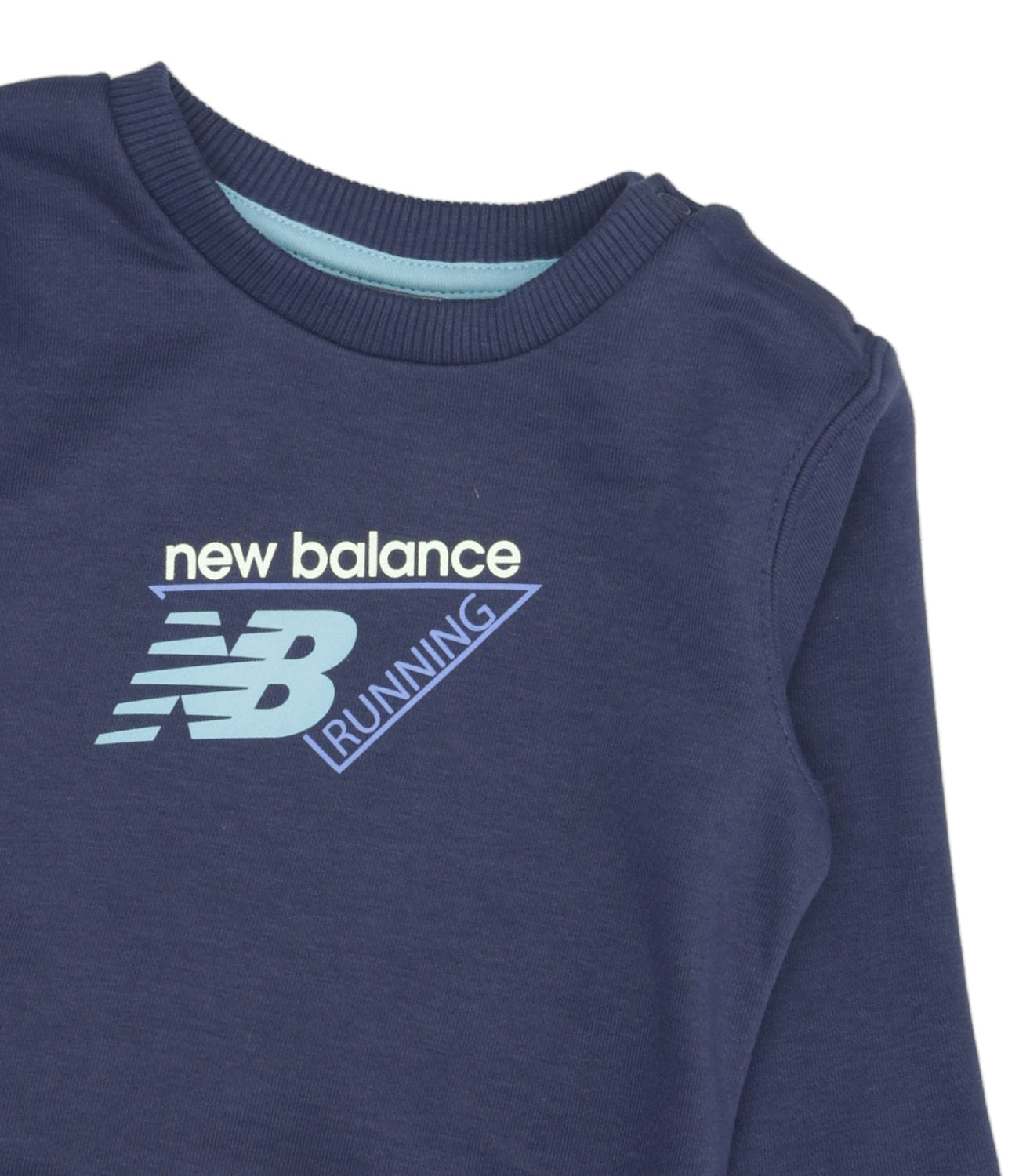 New Balance Kids | Set Felpa Pantalone Blu navy