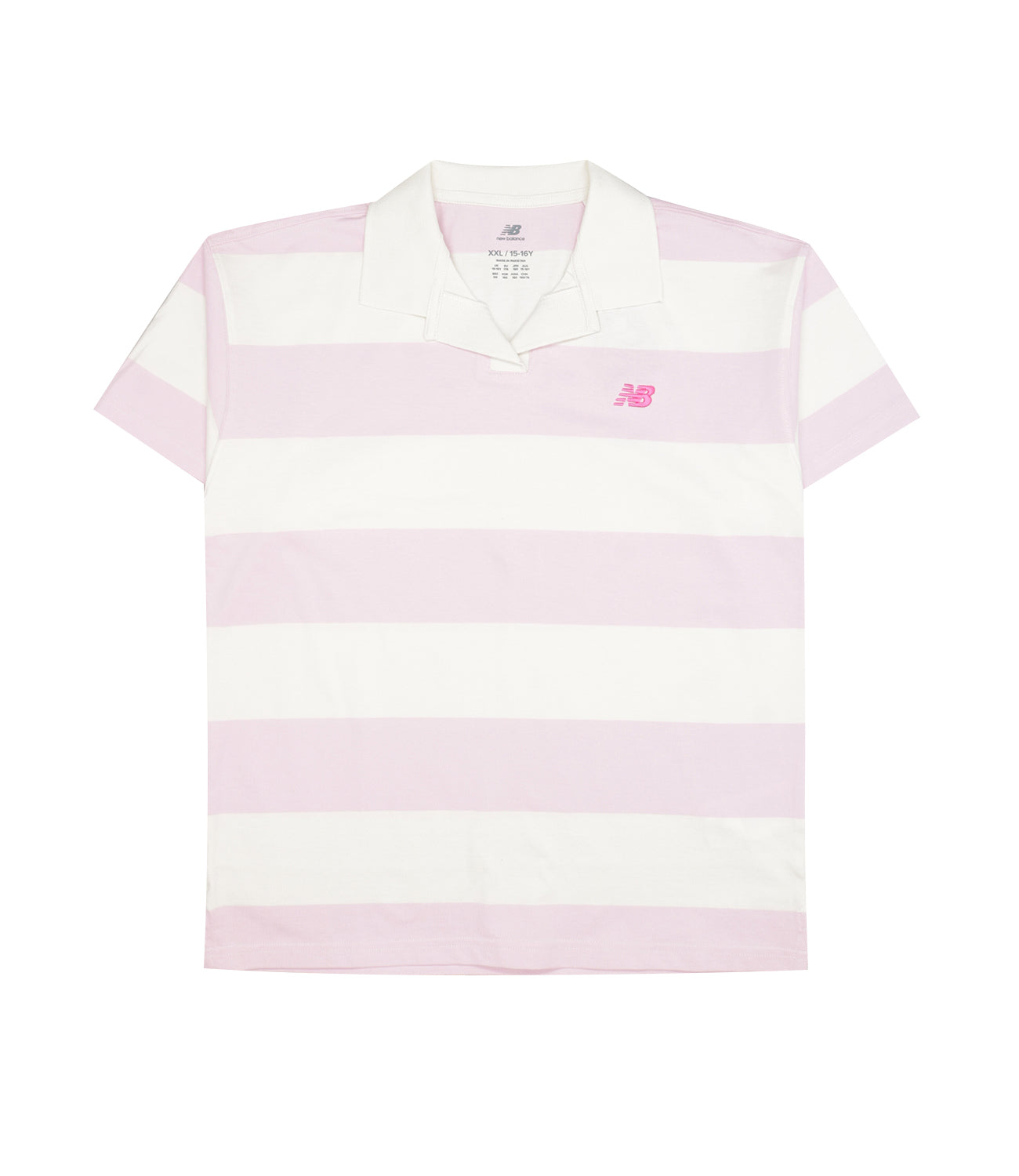 New Balance Kids | Polo Bianco Lilla