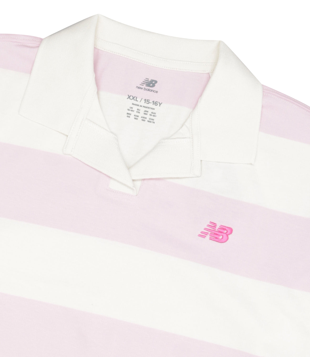 New Balance Kids | Polo Bianco Lilla