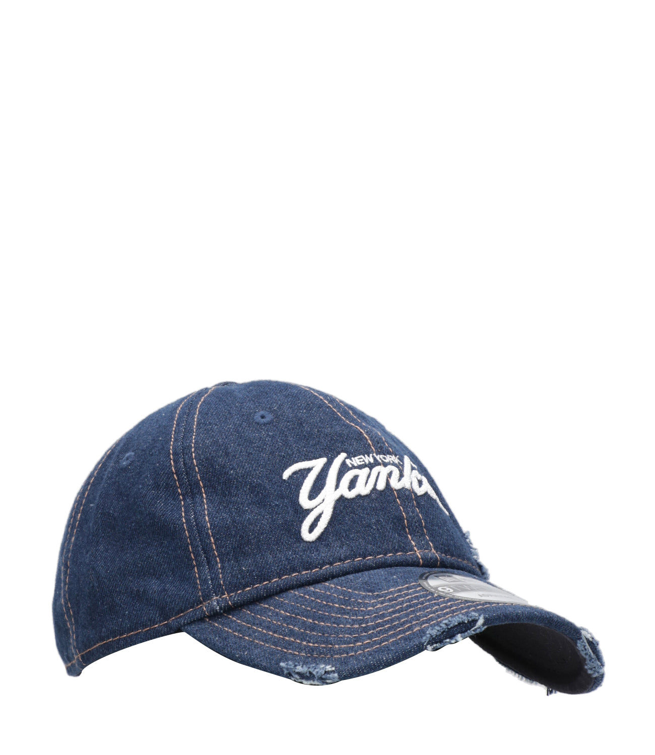 New Era | Cappello Denim Distress 9Twenty Neyyan Denim blu medio