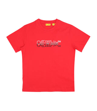 Off White Kids | T-Shirt Rosso