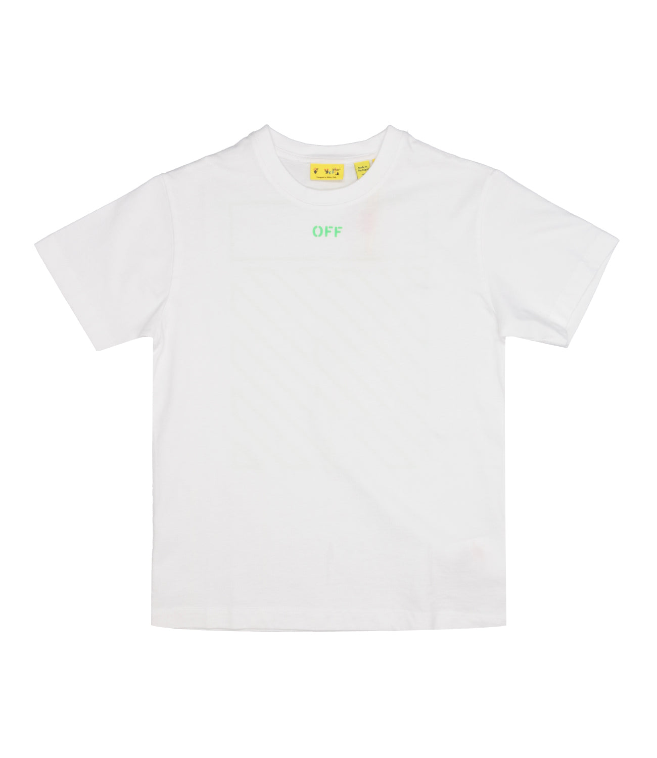 Off White Kids | T-Shirt Bianco Verde