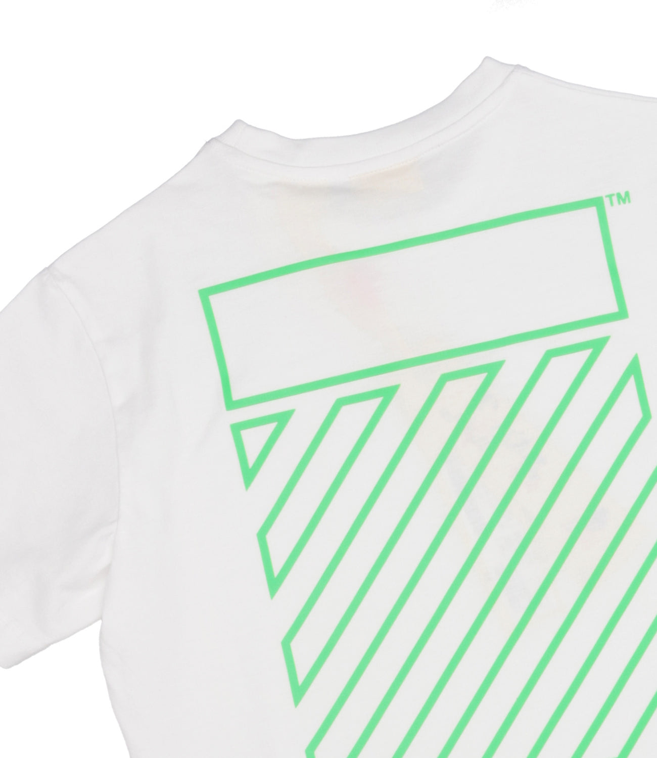 Off White Kids | T-Shirt Bianco Verde