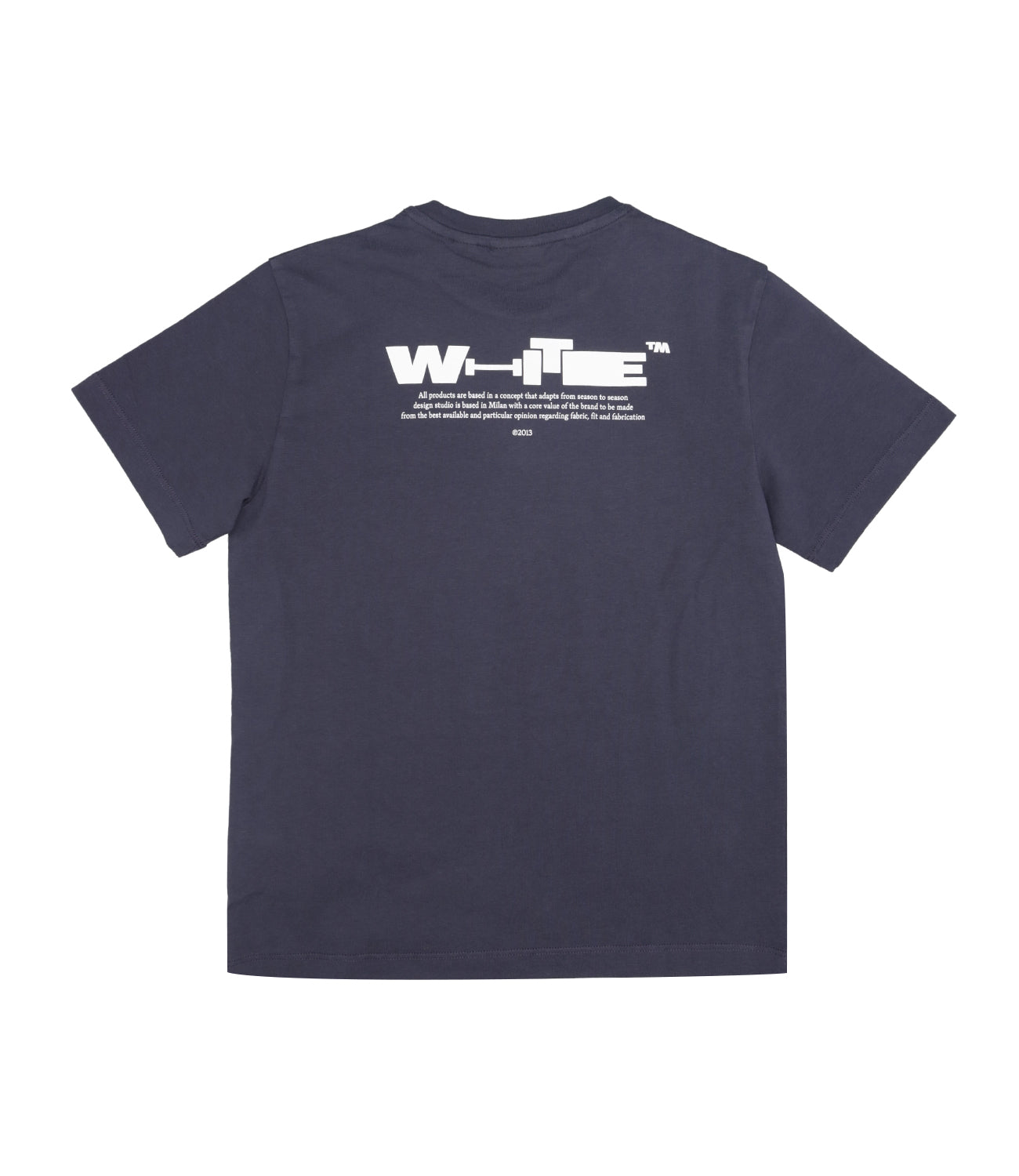 Off White Kids | T-Shirt Blu navy