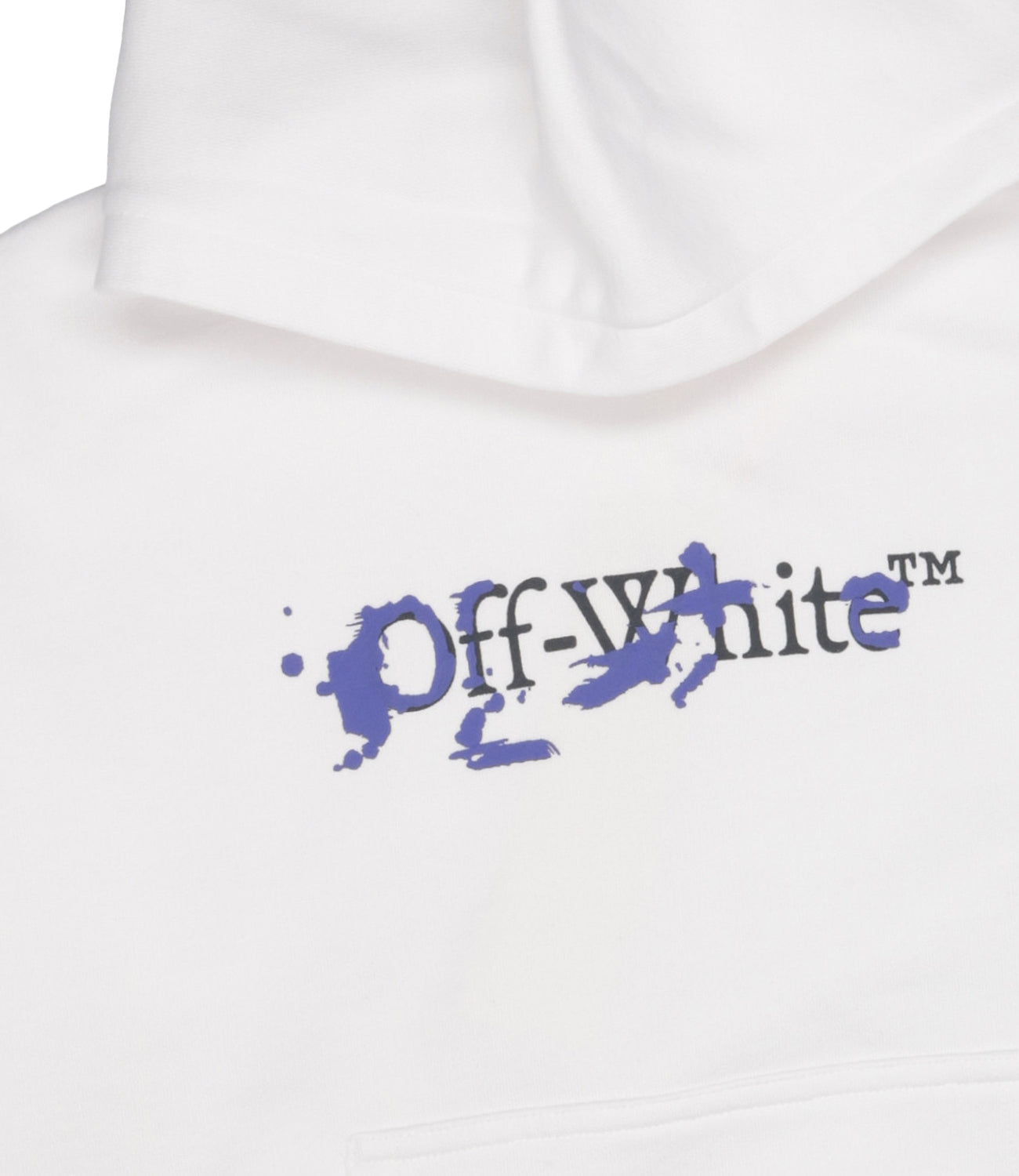 Off White Kids | Felpa Big Bookish Splat Ink Bianco
