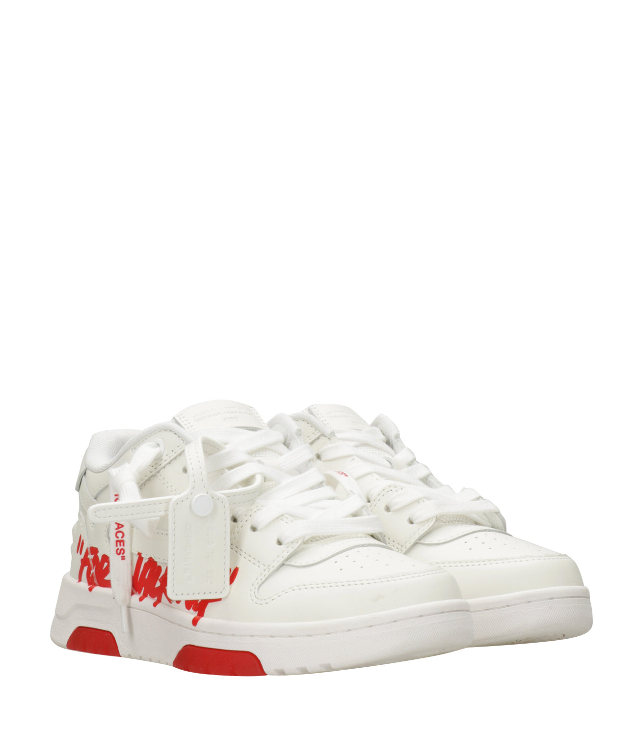 Off White Kids | Sneakers B-Out Of Office 003 Bianco Rosso