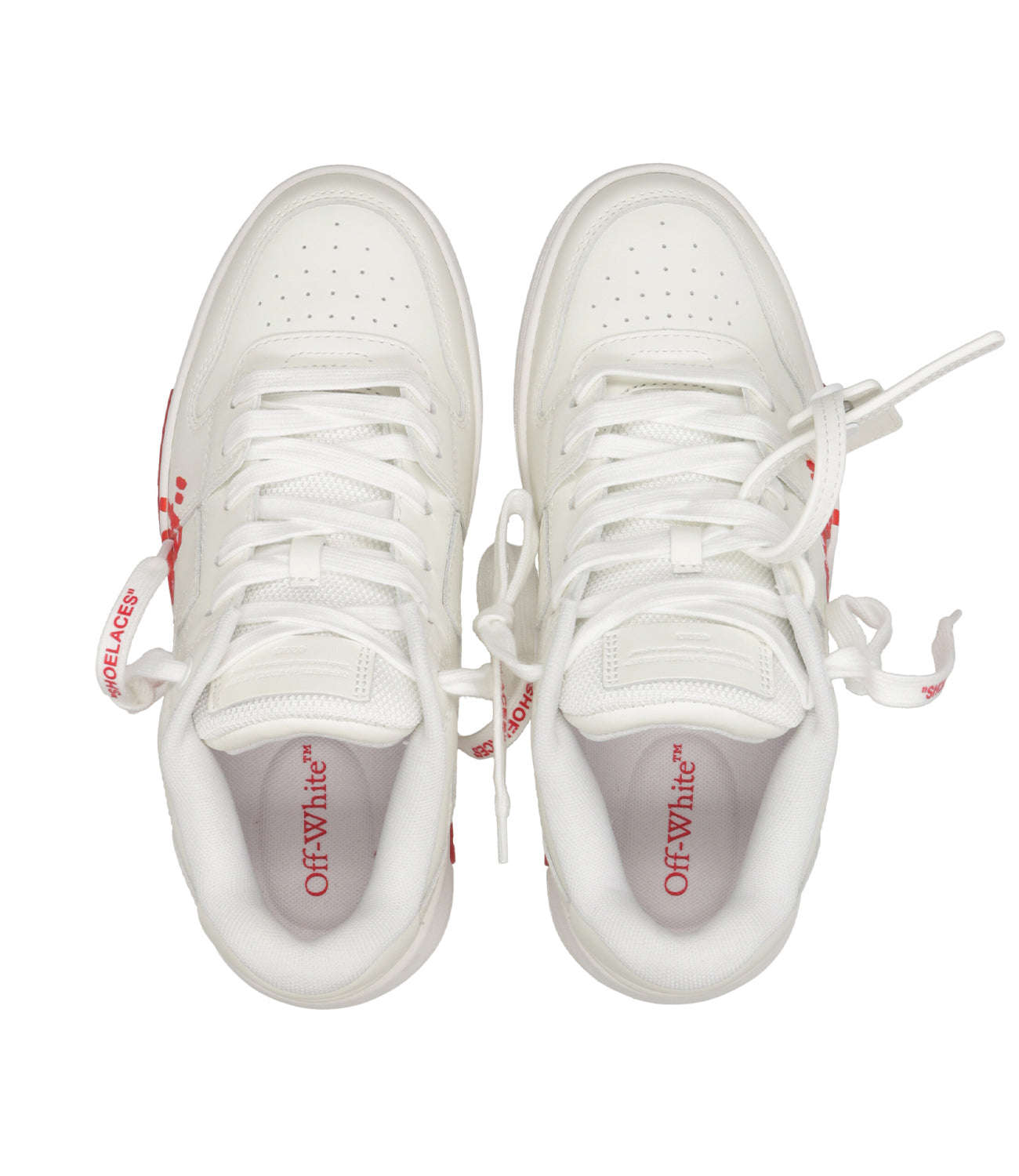 Off White Kids | Sneakers B-Out Of Office 003 Bianco Rosso
