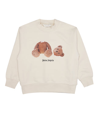 Palm Angels Kids | Felpa Bear Bianco